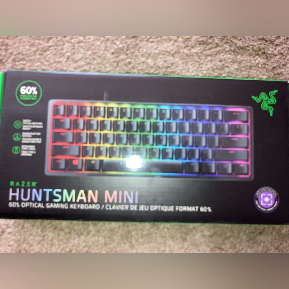 Razer Huntsman Mini Black - Used carefully